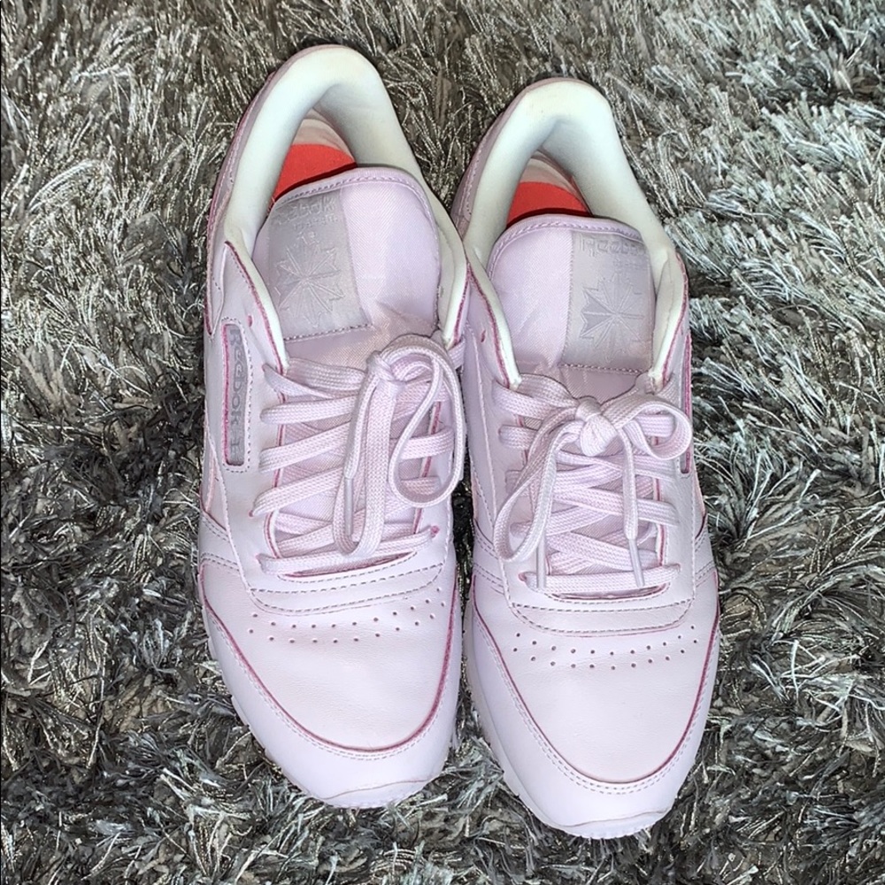 Lavender Reebok classics